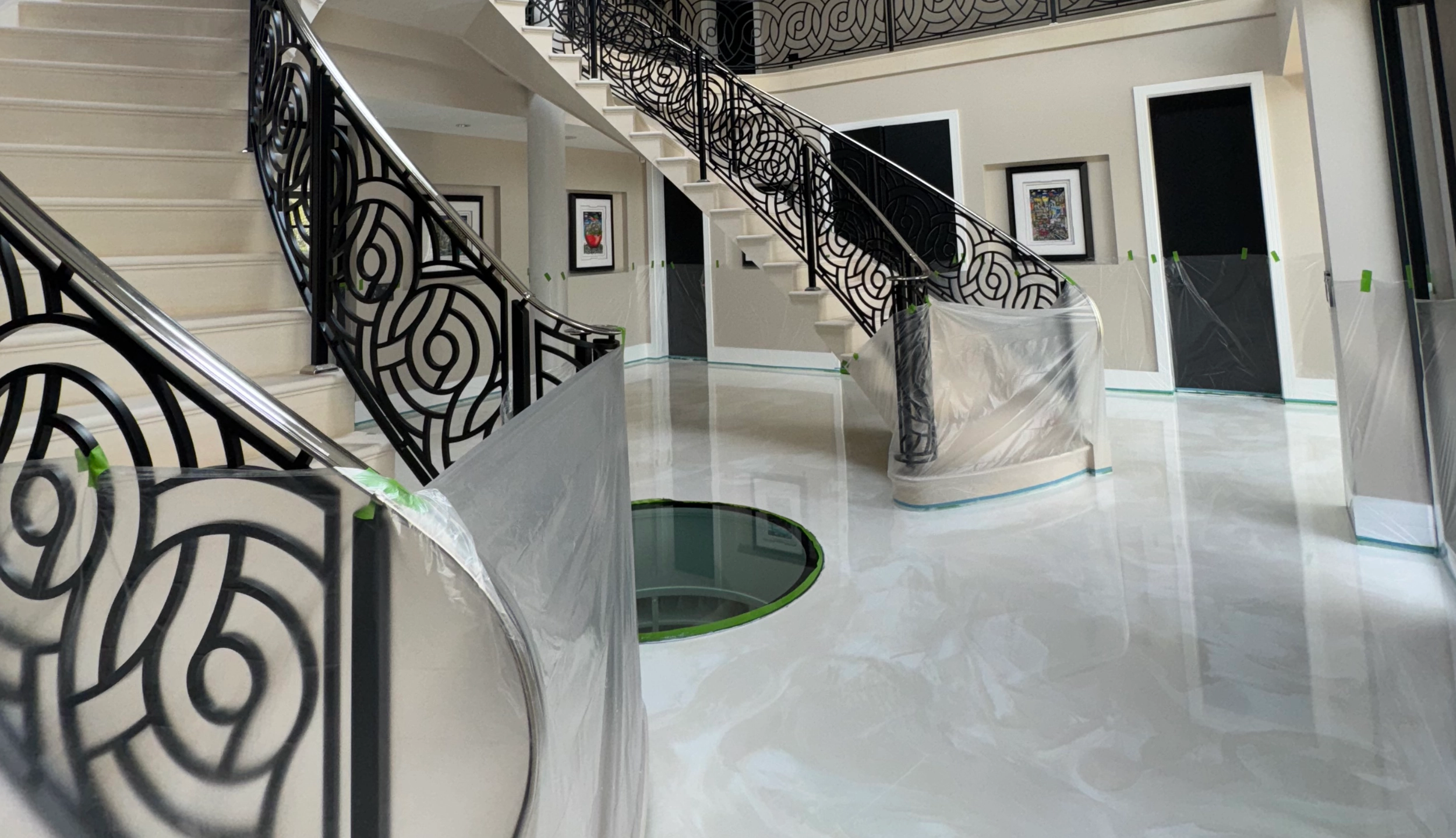 domestic epoxy resin floors